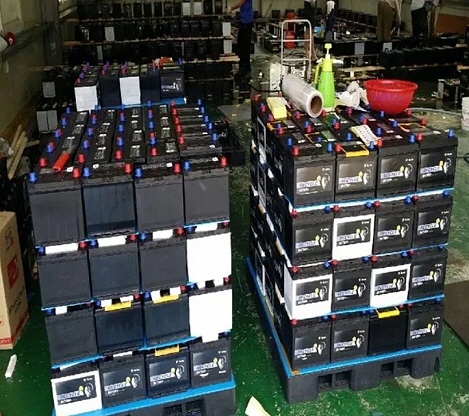 Batterie waste, Source: Screenshot